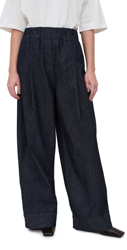 A. L.C. The 213 Wide Leg Pants Indigo