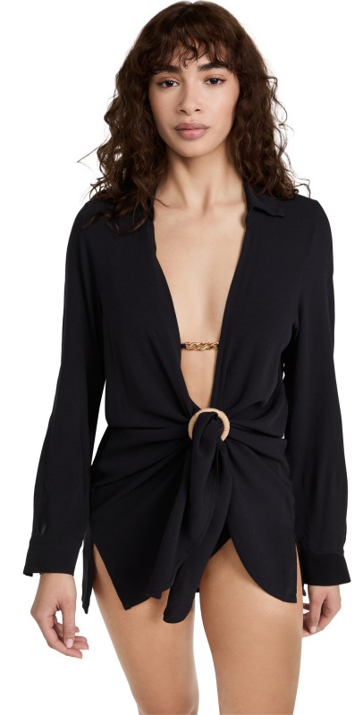 PQ Swim Millie Tie Cover Up Midnight