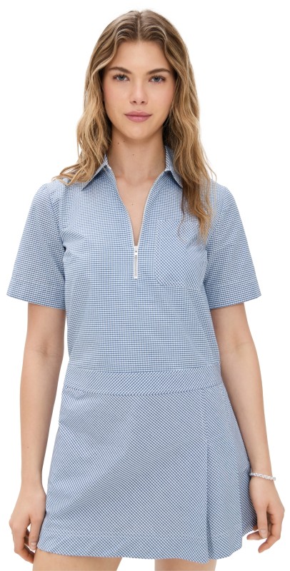 ALIGNE Yolanda Gingham Mini Dress Check