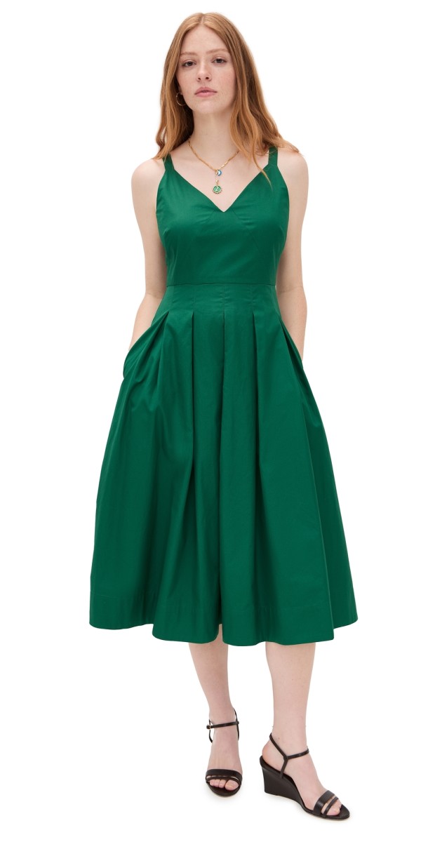 Alex Mill Abby Dress Malachite