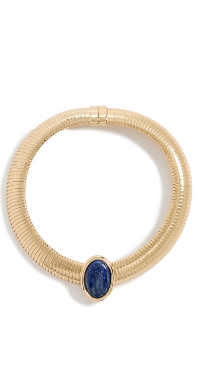 Julietta Opyum Necklace Gold/Blu