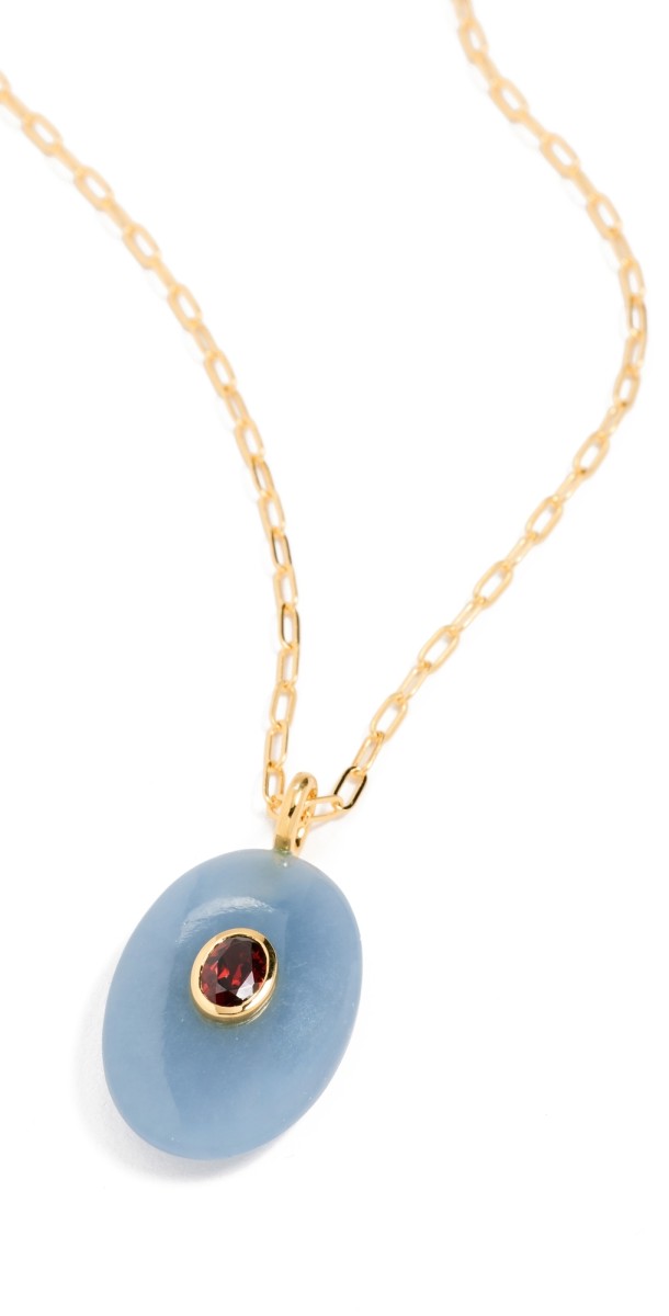 Lizzie Fortunato Atelier Pendant Necklace Blu