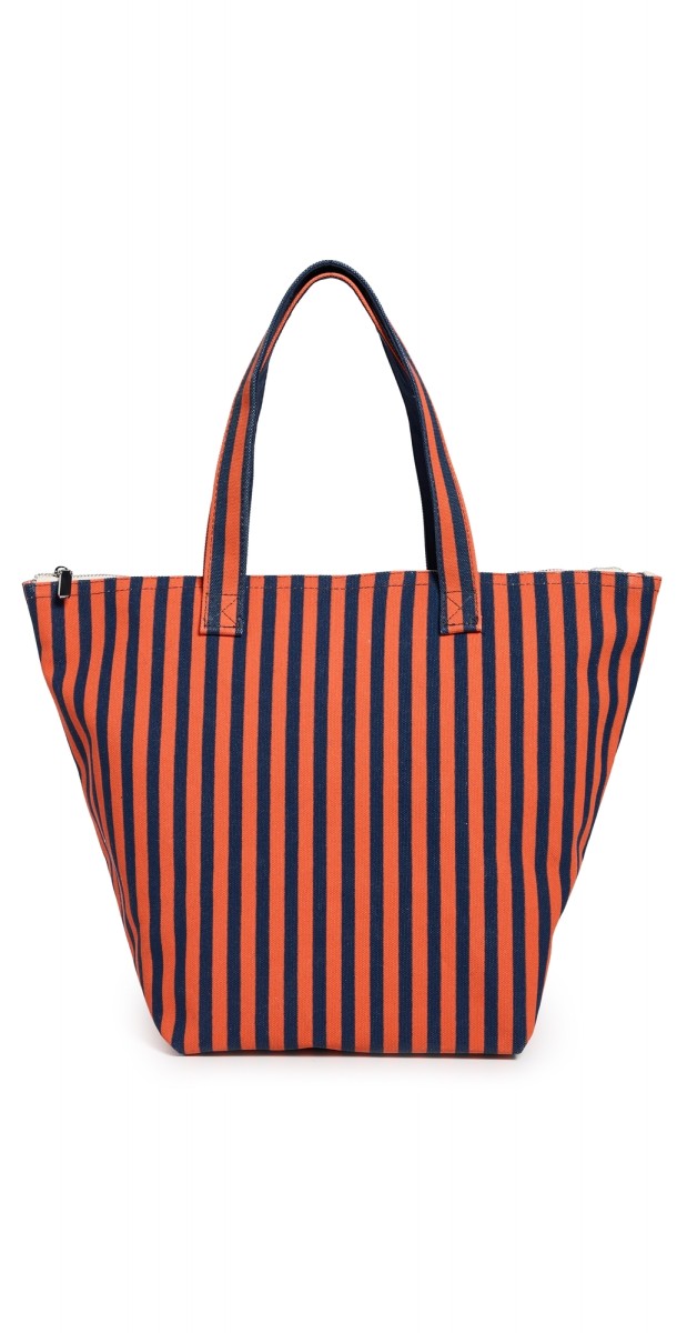 KULE The Etna Tote Poppy/Navy Ministrip
