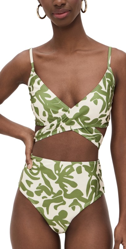 DIARRABLU Idya Swimsuit Alia Olive