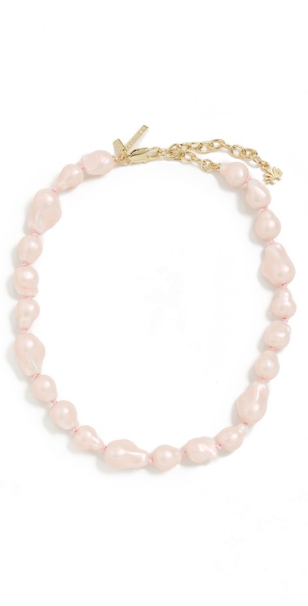 Lele Sadoughi Collector Pearl Necklace Ros