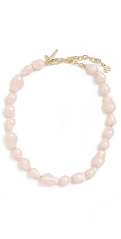 Lele Sadoughi Collector Pearl Necklace Ros