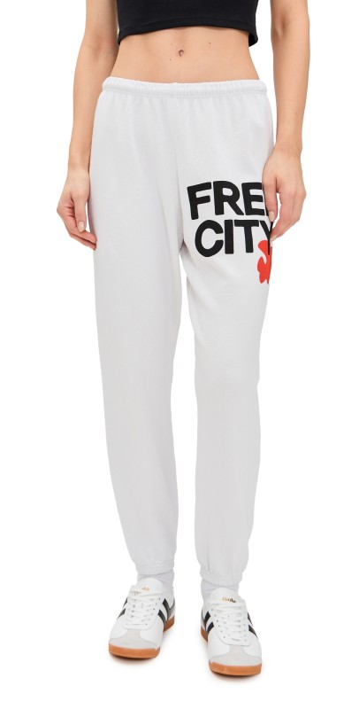 FREECITY Freecity Large Sweatpants Chalk Orange