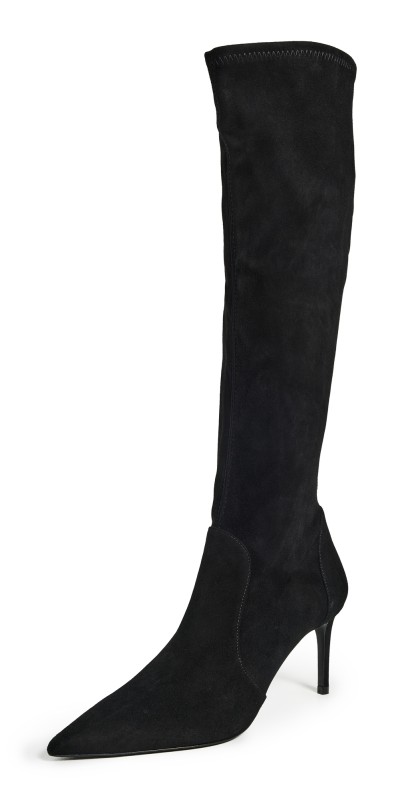 Stuart Weitzman Stuart Power Boots 75 Black