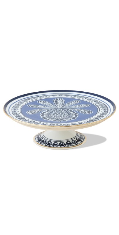 La DoubleJ Cake Stand Big Pineapple Blu