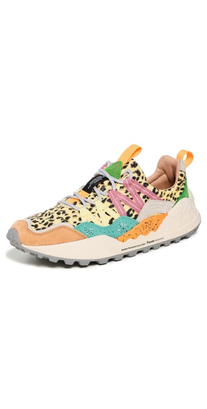 Flower Mountain Washi Sneakers Pink/Mult