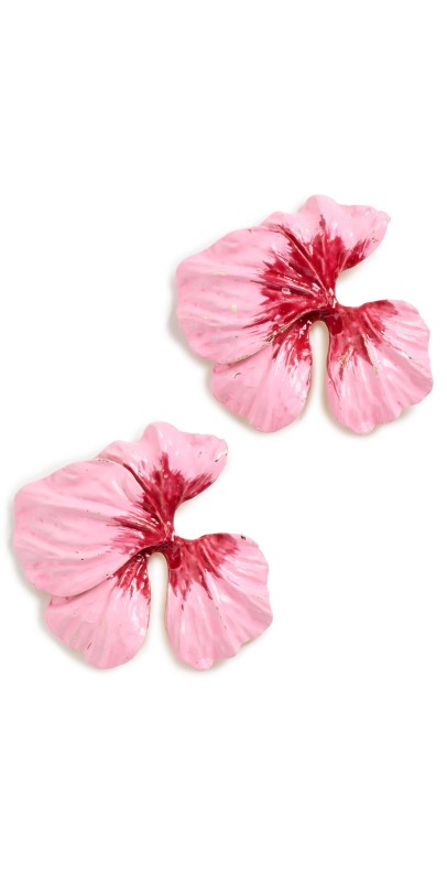 SHASHI Una Una Evening Earrings Pink