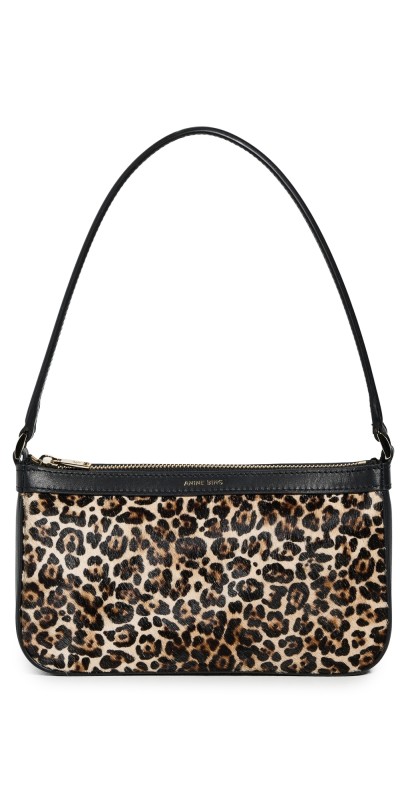 ANINE BING Leopard Mini Elly Bag Leopard