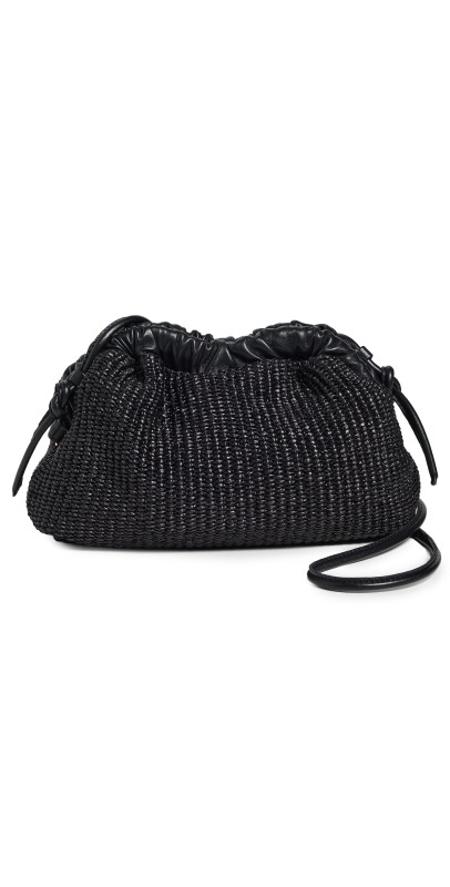 Mansur Gavriel Mini Cloud Clutch Black