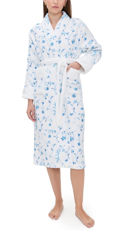 Hill House Home The Hotel Robe Blue Botanical