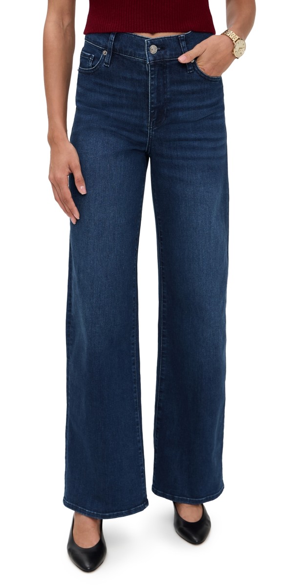FRAME Le Slim Palazzo Jeans Trick