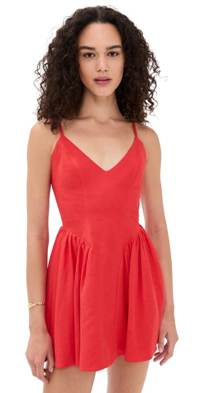 Seven Wonders Poppy Mini Dress Red