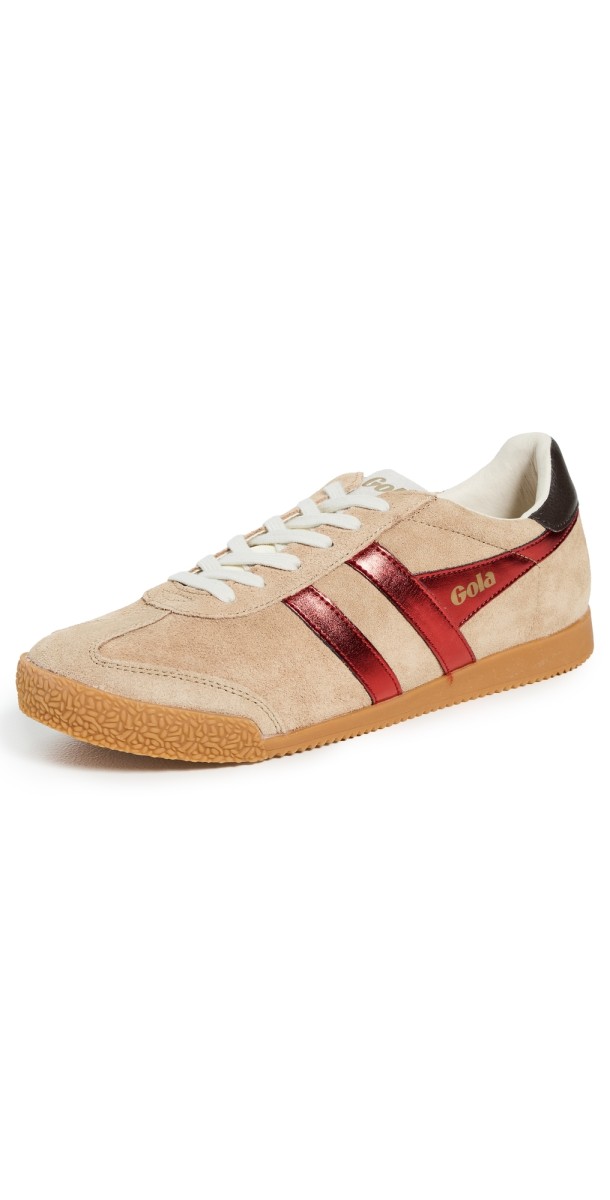 Gola Elan Glitz Sneakers Light Caramel/Red/Dark Brown
