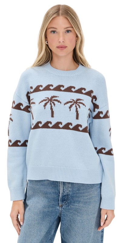 RAILS Zoey Sweater Palm Stripe