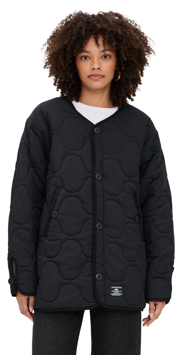Alpha Industries Reversible Als/92 Mod Liner Jacket Black