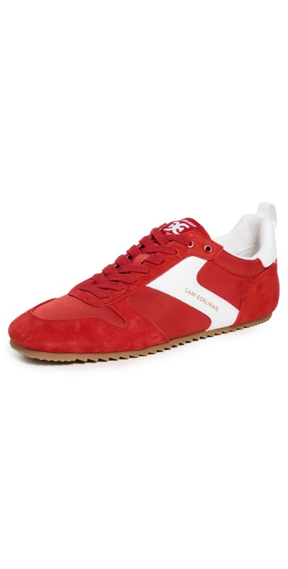 Sam Edelman Zaria Sneakers Red/White