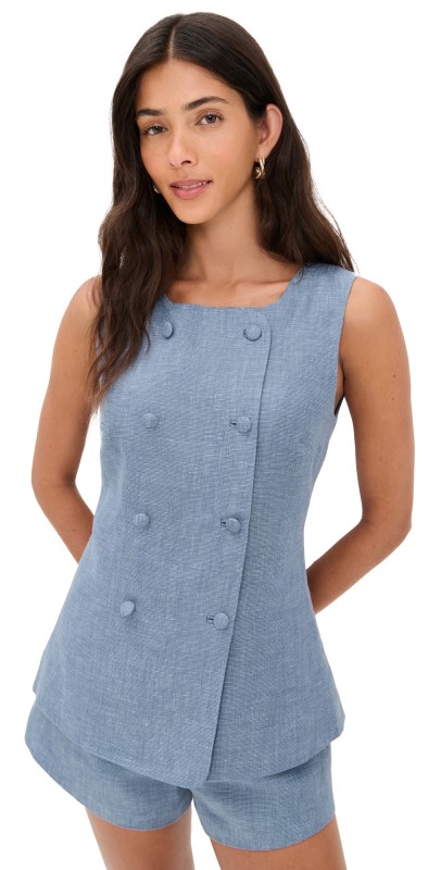 POSSE Thea Vest Steel Blue