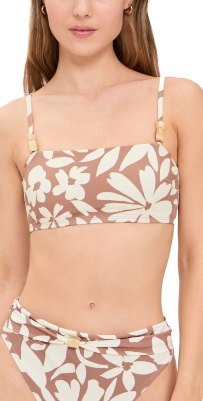 Vitamin A Terra Bralette Top Desert Flower