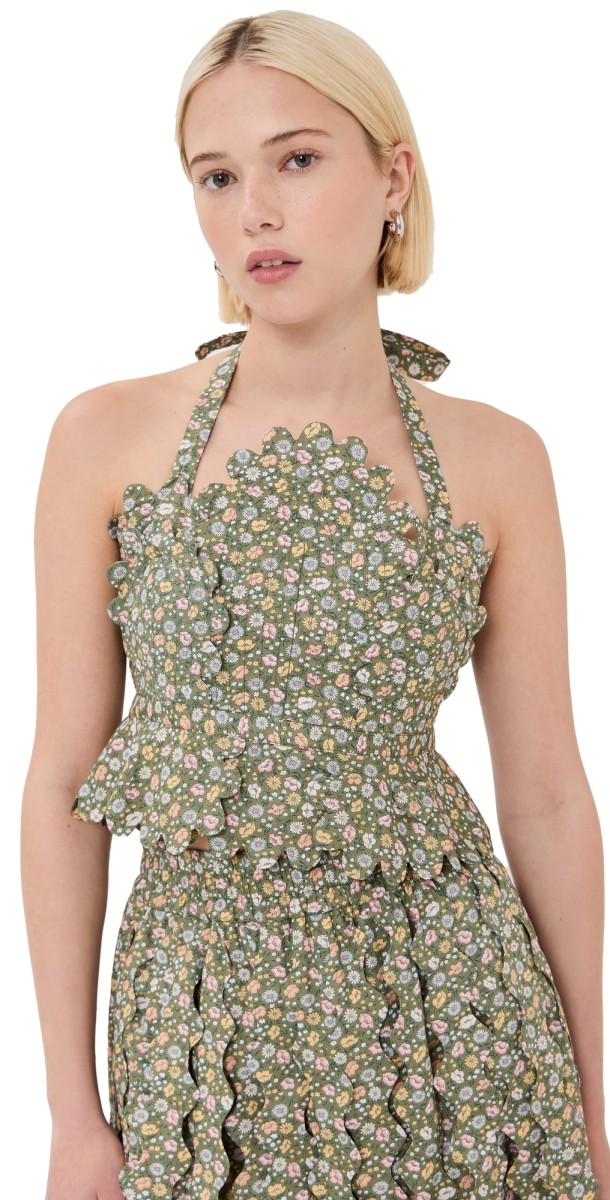 HORROR VACUI Sophia Bustier Top Veronica