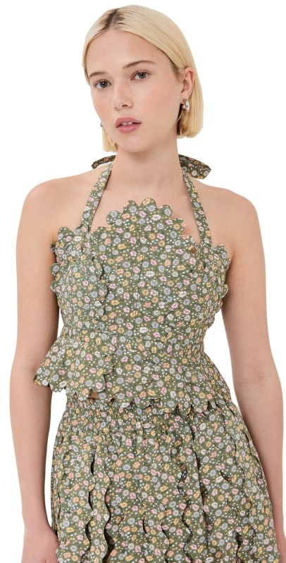 HORROR VACUI Sophia Bustier Top Veronica