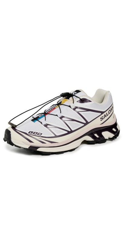 Salomon XT-6 Sneakers White/Vanilla Ice/Plum Perfect