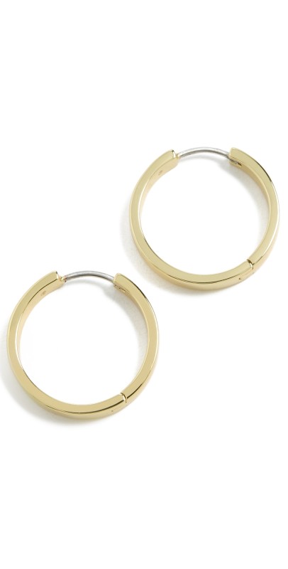 Gorjana Rose Hoops Gold