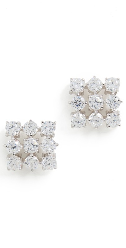 Completedworks Notsobig Juggernaut Earrings Rhodium Plated