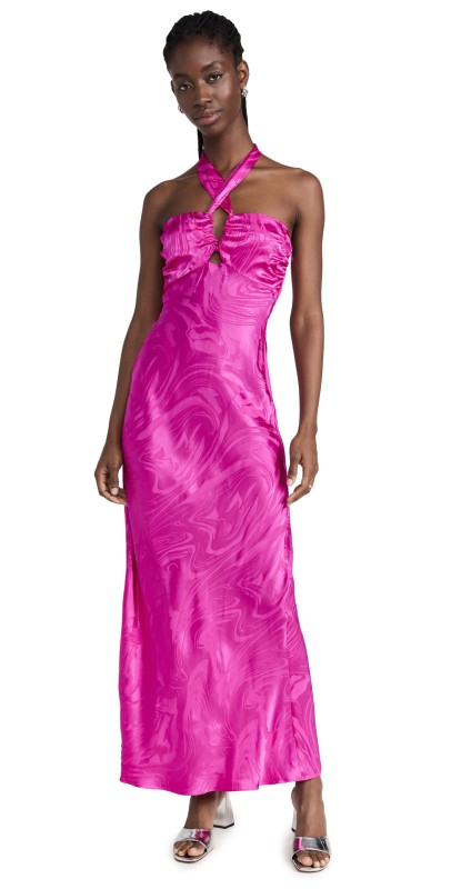 Saylor Toula Dress Magenta