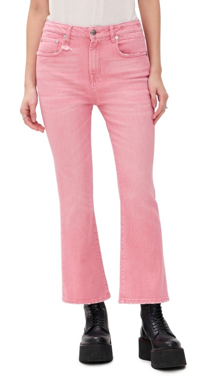 R13 Kick Fit Jeans Coral Stretch