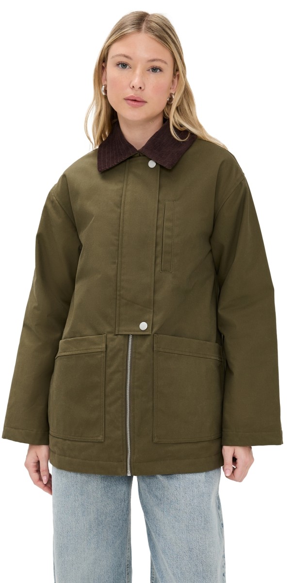 ALIGNE Oak Coat Khaki