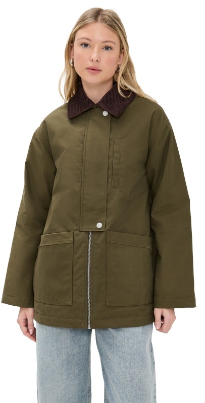ALIGNE Oak Coat Khaki