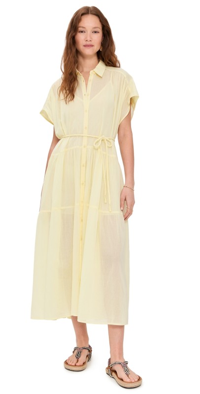 Apiece Apart Agnezca Maxi Dress Butter
