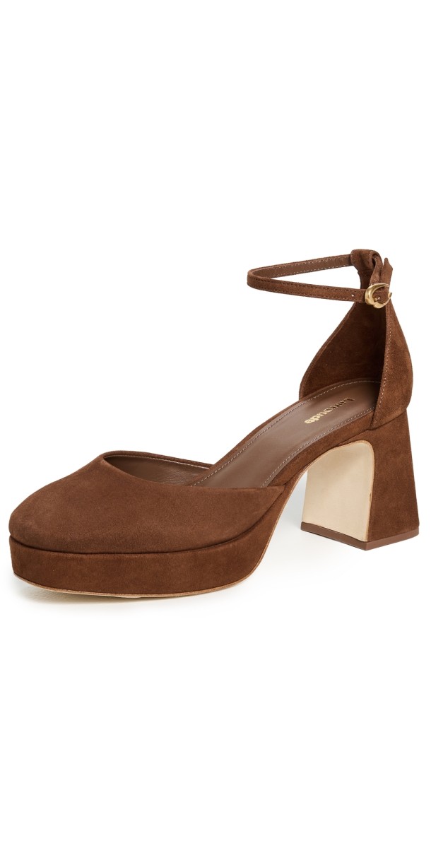 Larroudé Ari Verona Low Pumps Burnt Umber