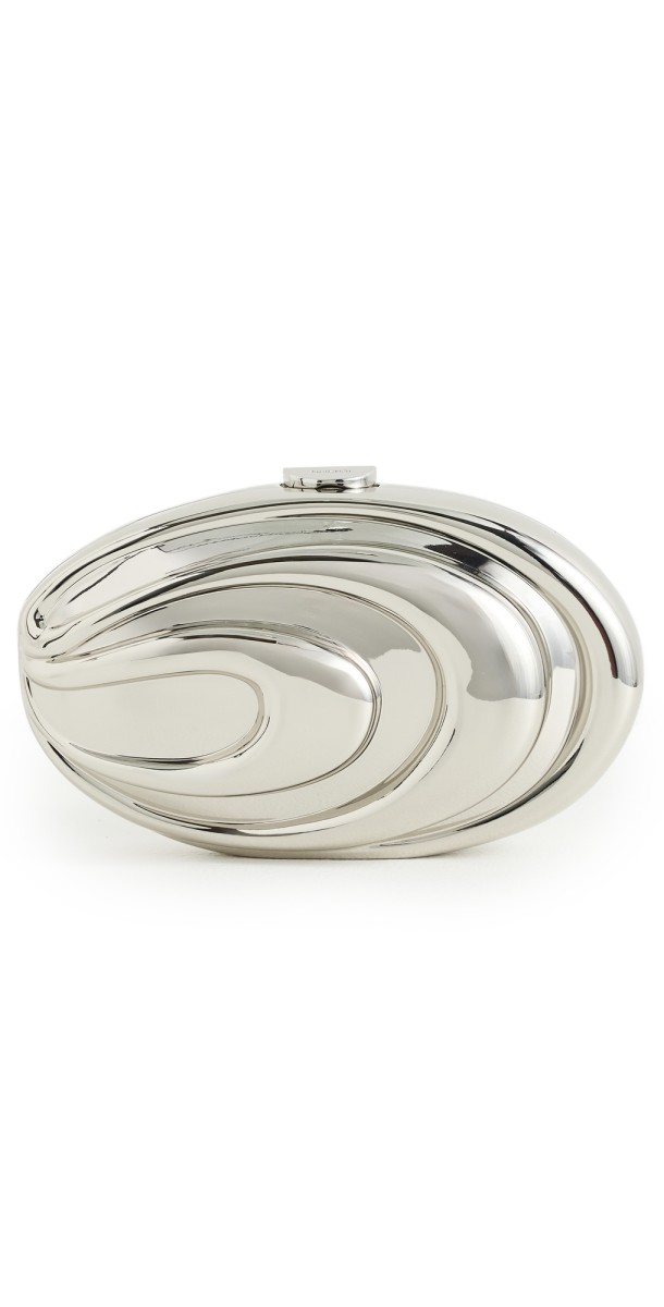 SIMKHAI Inez Clutch Silver