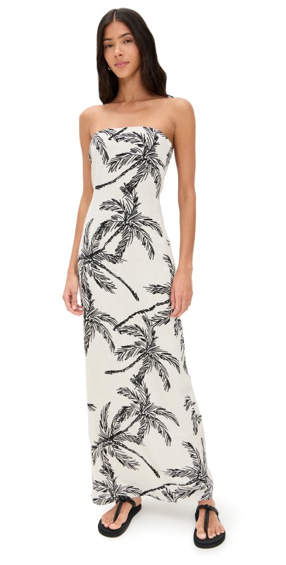 4th & Reckless Carmel Dress BEIGE PRINT