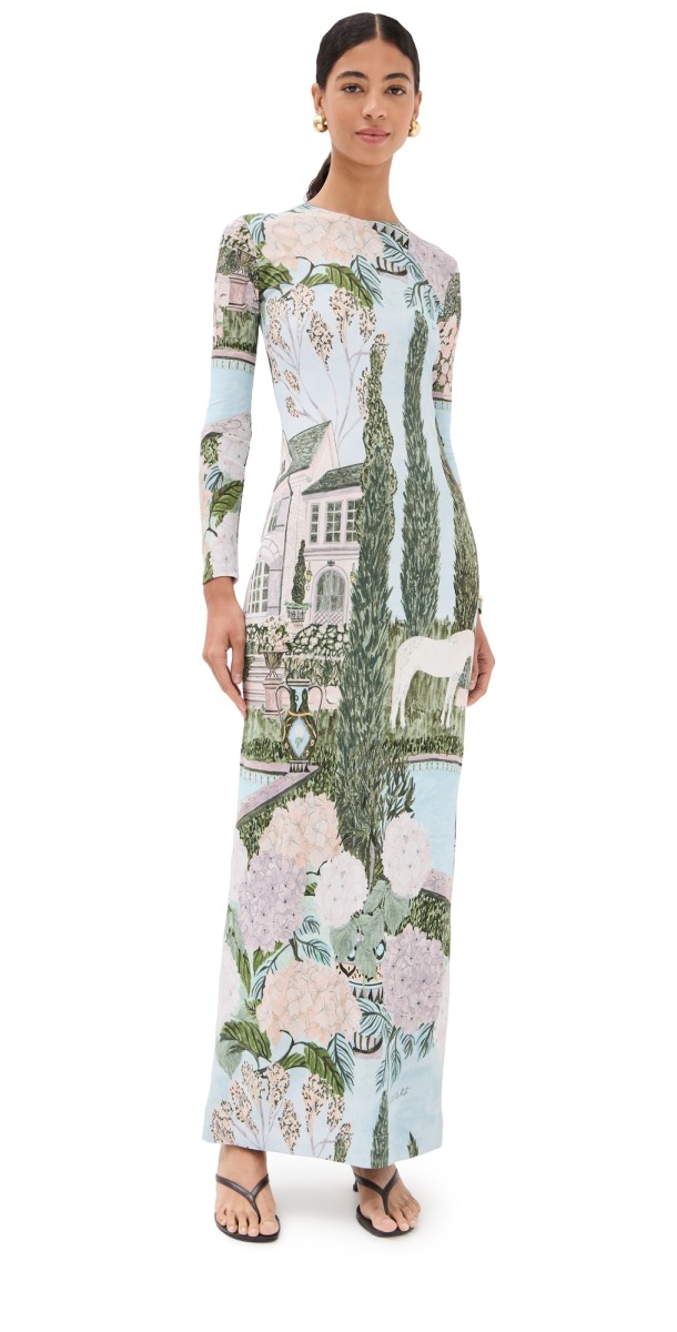 Isla & White Marina Dress Provence