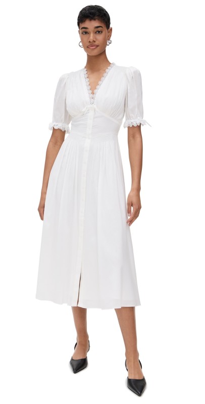 Reformation Ketra Dress Ivory