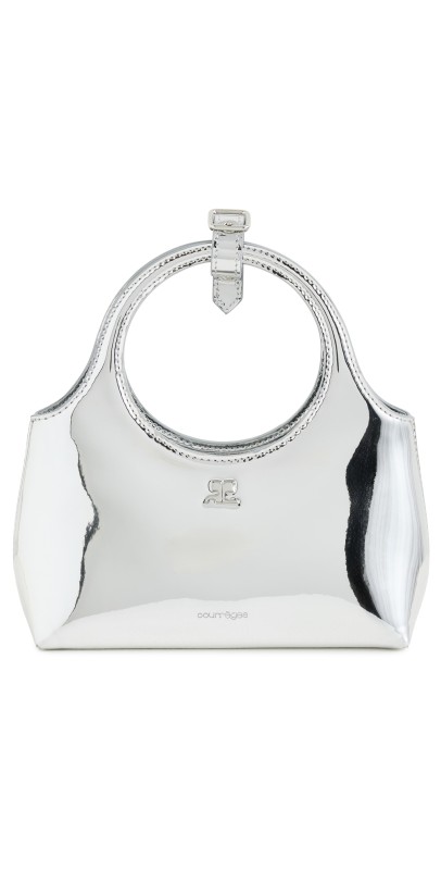 Courrèges Mini Holy Day Mirror Bag Mirror