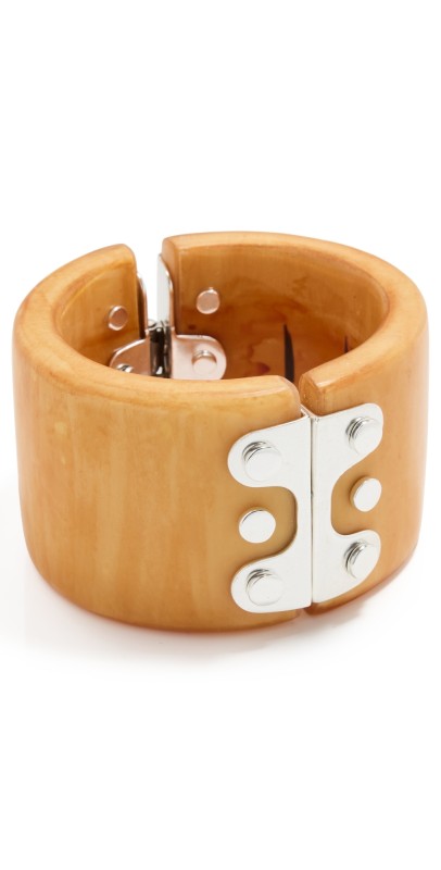 Isabel Marant Acetate Cuff Natural/Silver