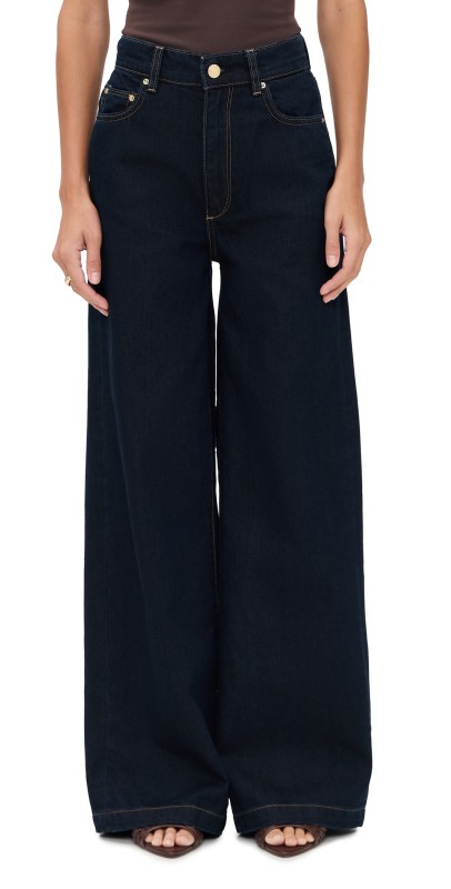 DL1961 Hepburn Wide Leg High Rise Jeans Ventura (Vintage)
