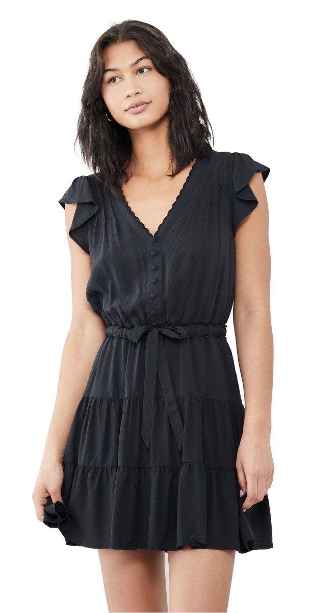 PAIGE Rosalee Dress Black