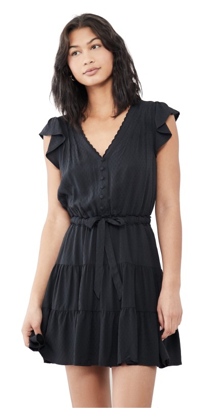 PAIGE Rosalee Dress Black