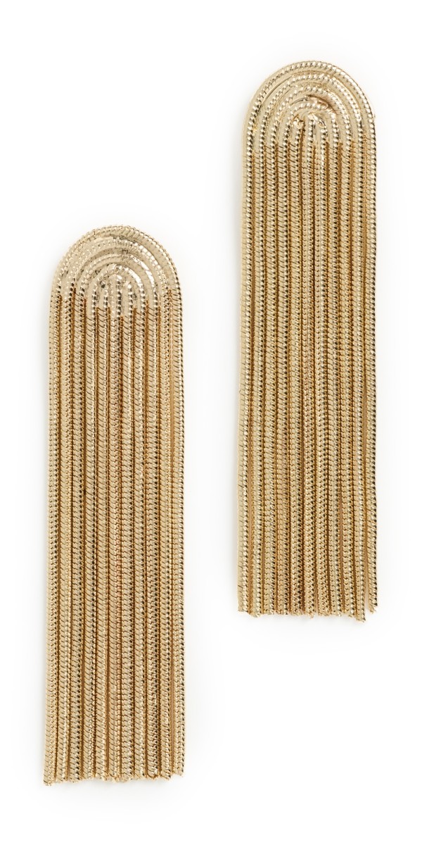 BaubleBar Amy Earrings Gold