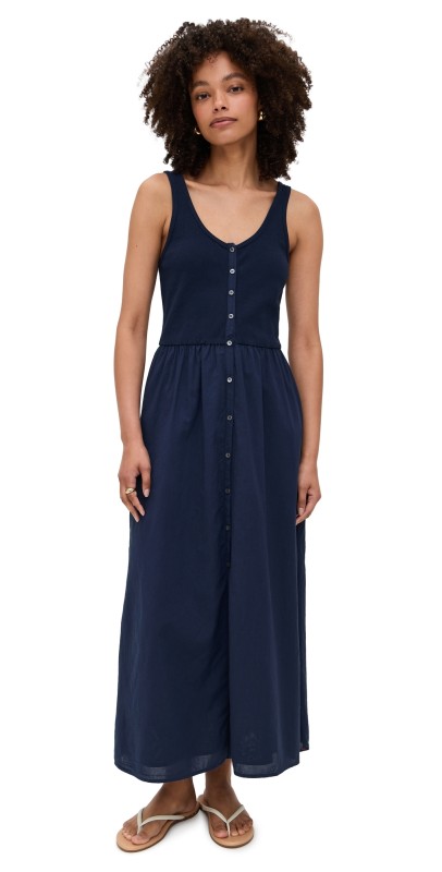 XIRENA Fenix Dress Navy