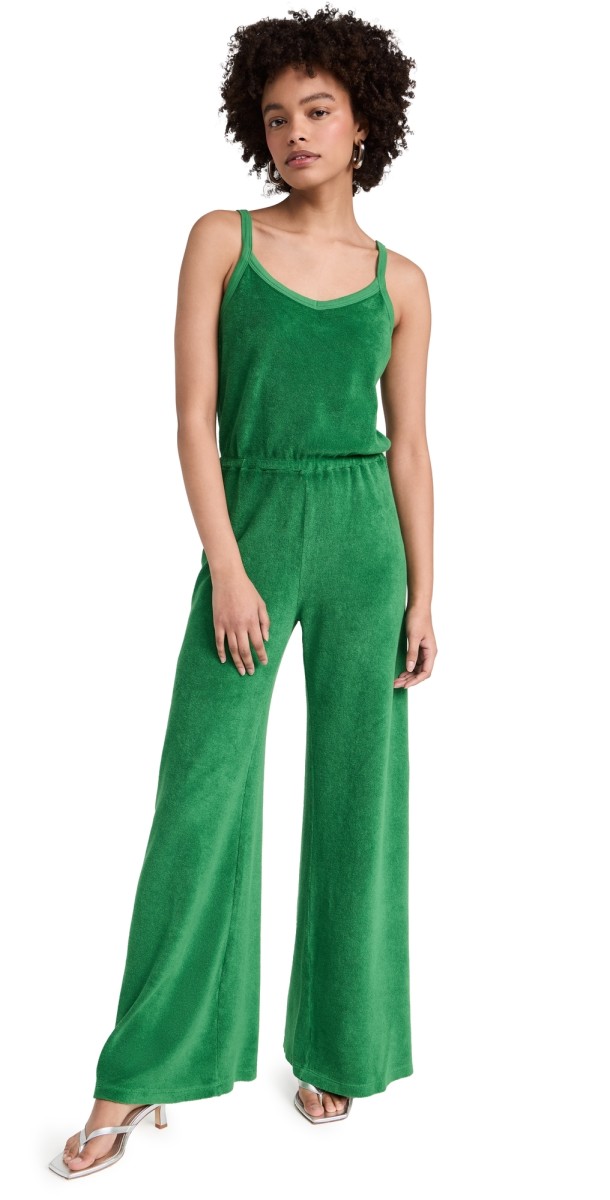 Suzie Kondi Elma Terry Jumpsuit Clover