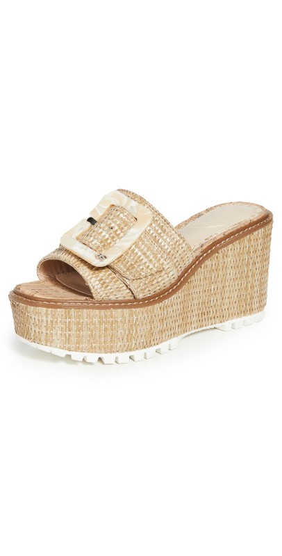 Sam Edelman Livi Platform Sandals Natural